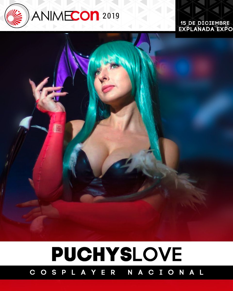 animeconmx's tweet photo. ¡PuchysLOVE cosplayer invitada en Animecon 2019!

¡Conoce a PuchysLove en la próxima Animecon 2019 este 15 de diciembre!

¡Ve que invitados vendrán a Animecon 2019! https://t.co/brXeBumsoL https://t.co/Sp86XKnU3n