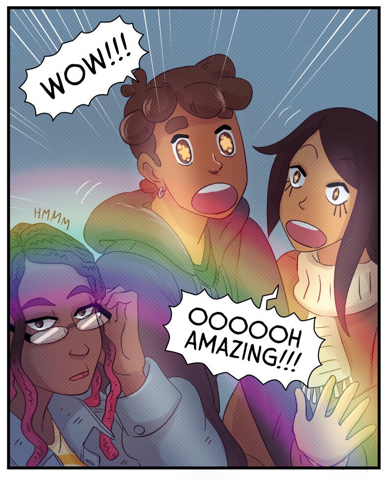 Hi read my webcomic #SunnyRainy there's
?cute cats
?lgbtq+ characters
? magic succulents
?halloween
https://t.co/gBiXal1Bqt 