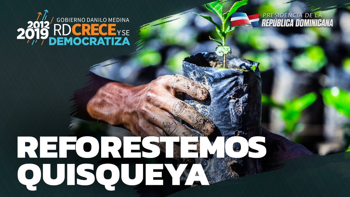 RodrigMarchena's tweet photo. Reforestamos el Sur de RD con amor y protección por los campesinos para así cosechar agua buena y riquezas para todos.
👉🏻427,409 tareas, 61% de las 700,000 tareas que nos pusimos como meta ya están sembradas.
#RDCreceYSeDemocratiza 
Video👇🏻
https://t.co/NVfVw8iLe7 https://t.co/51f8nsCp5K