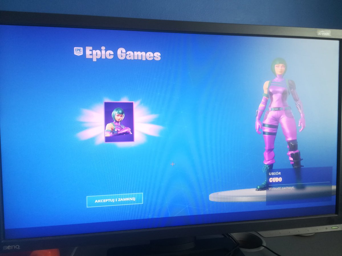 MichaTomczyk11's tweet photo. Hi guys! Wonder is for 25 $ now! DM me π€© π€© #25forskin
#Fortnite #WonderfulDaywithJO #FortniteWorldCup2019 #fortnitecode #fortnitewonder #wonderskin #honor20 #freebp #freewonder #freecode #codeforsale #cheapwonder #proof #Giveway #honor20 #HonorGuard #honorfortnite #honorskin https://t.co/VHAkdro4eo