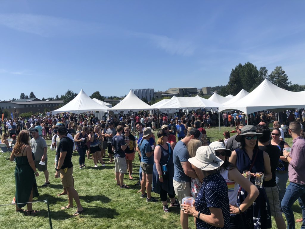 jasonavbc's tweet photo. Bend loves their @avbc Thribble Currant. Thank you @bendbrewfest for having us on X-Tap. https://t.co/ZfQt8bEabV