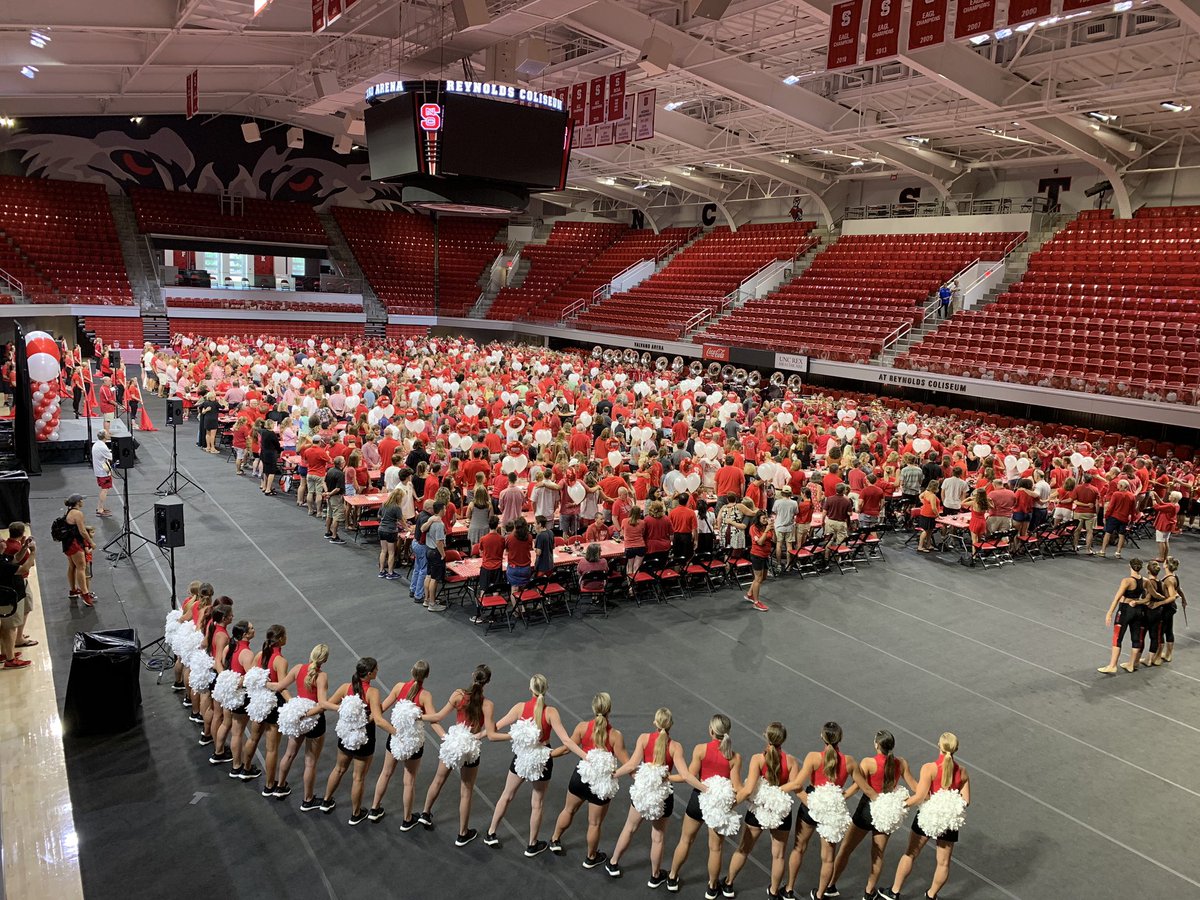 jholli99's tweet photo. Exciting times @NCState @NCStateDASA @NCStateWWW @NCStateAlumni #legacylunch https://t.co/YPdkLa3PqJ