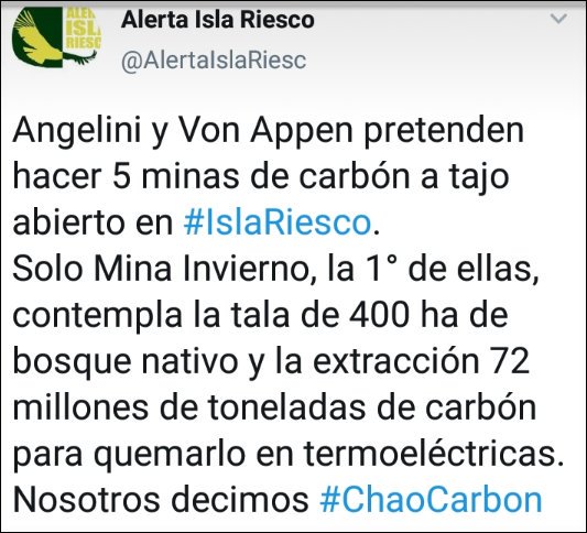 AlertaIsla's tweet photo. Y agarrate de tu hermana porque las otras 4 minas llevarán el nombre de Gaby, gregorio, chivons y Annie, en honor a los amigos de mi a invierno.
Nosotros decimos #holacarbon @pbamir @andresitoparede @Alejandra109877 @MinaSomos @aguilatenaz1204 @culturas_cl @glaciologo89 @ https://t.co/D6YmeWkCXS