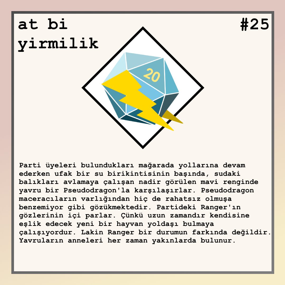 🐲 Mini minnacık Pseudodragon'lardan kime zarar gelir ki, öyle değil mi? 🐲😂😈

#frp #DnD