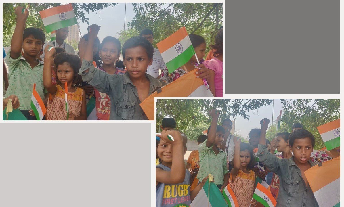 birlasoft's tweet photo. #Heartwarming pictures from #IndependenceDay2019 celebrations with children from the NGO, Under the Tree #Noida . #Birlasoft Employees celebrated this special day with the kids, sang patriotic songs and also shared sweets. #MyCountryMyPride #IndiaAt73 #IndiaIndependenceDay #BForC https://t.co/yAjHSXT2NV