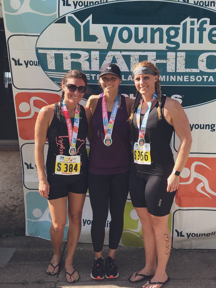 Checked the #yltri off my bucket list today with two of my best friends! ❤️