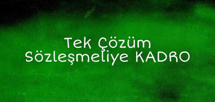 yetkoca's tweet photo. Talebimiz eşit işe eşit hak. 

 #ZehraHanımSüresizeKadro https://t.co/q3i2AbOGrT