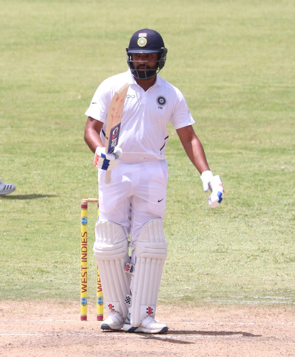 BCCI's tweet photo. .@ImRo45 gets to a fine half century with #TeamIndia at 153/3. Solid knock 👏🏻👏🏻 https://t.co/VSSonjLnqY