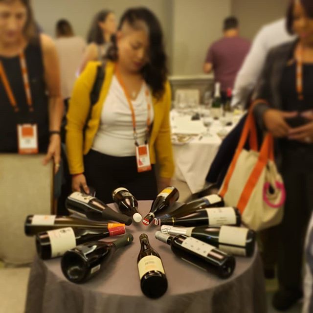 staceyland's tweet photo. A new version of spin the bottle!
#TEXSOM #winejobsrock #drink1618 #dtgso austrianwineusa https://t.co/1WTo0U8QOJ