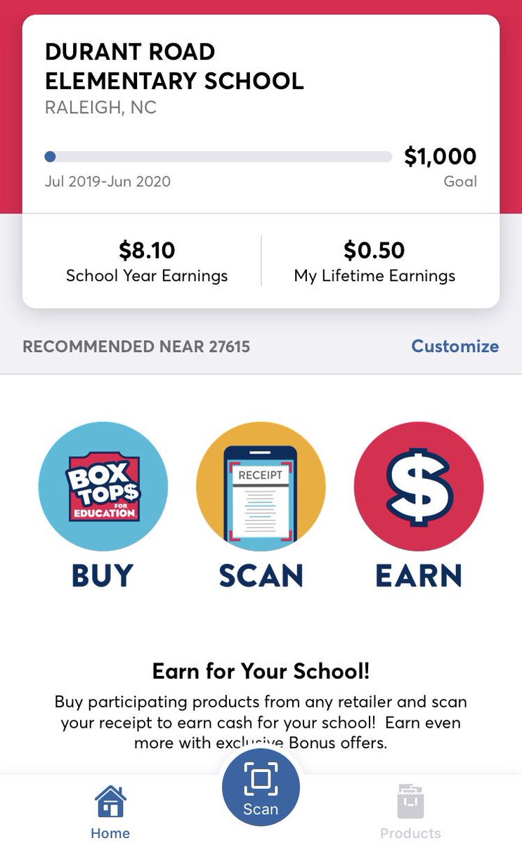 Anyone use the new digital Box Tops for Education app? It’s super easy to use, buy Box Top products and scan your receipt. Help DRES earn $$! We are still collecting the printed tops as well! <a href="/boxtops4edu/">Box Tops 4 Edu</a> <a href="/DurantEagles/">Durant Elementary</a>