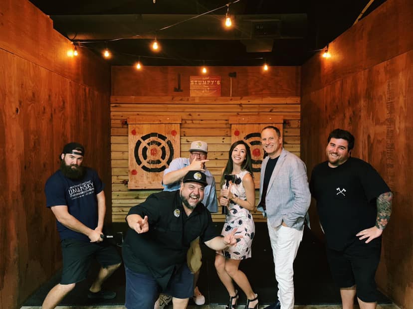 Stumpy's Hatchet House Orlando you rock!!! Great show last night! #DropkickDave #DropkickRadio #TheNick #YukonDave #TheLawMan #RabidBambi #BestDUIAttorney