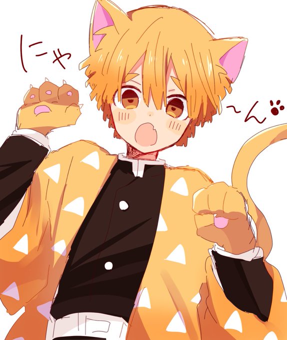 ちよ🔅さんがTwitterに投稿した我妻善逸(鬼滅の刃)のイラスト。