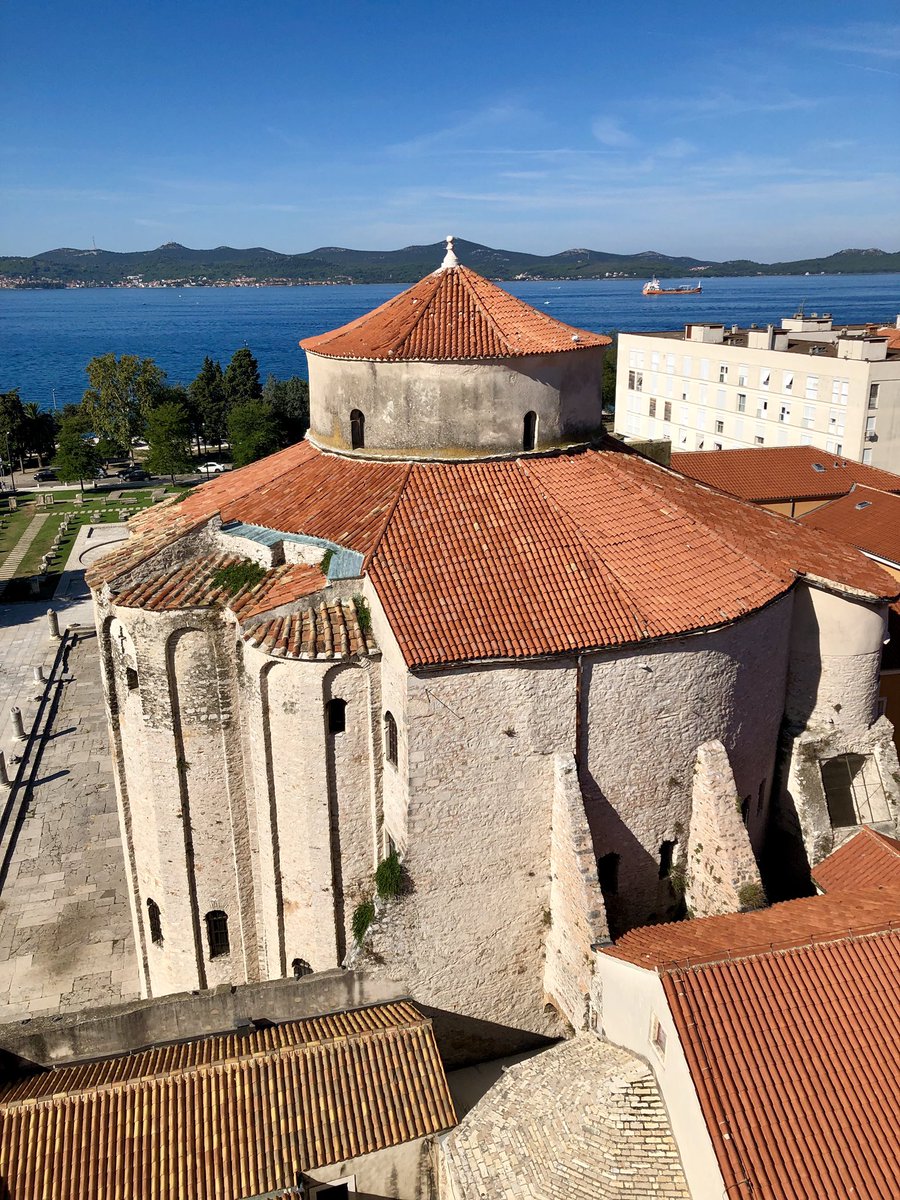 OptimoPrincipi's tweet photo. A small taste of ancient #Zadar. Incredible history to be seen at every turn in this beautiful city. On to Split next. #roman #croatia @Croatia_hr https://t.co/cHoJb4Qz80