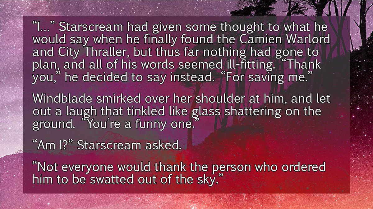 blue_mels's tweet photo. I couldn't resist making a fic preview for this one too. Check out my Shattered Glass WindScream AU for #WindscreamWeek . And don't forget to check out @roboapollo 's awesome art in the RT
https://t.co/dLbpyXfLjV https://t.co/WBxWKasqkS