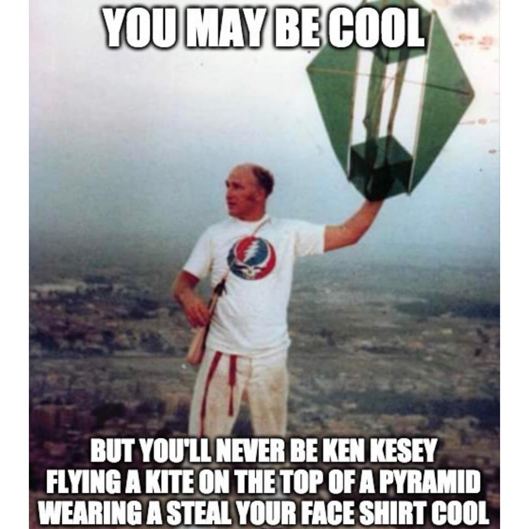 mickeyhart's tweet photo. Typical Kesey behavior.
#deadheads #stealyourface #kenkesey https://t.co/IHHcTT04vD