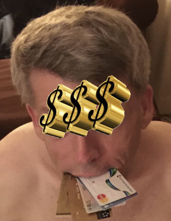 Dcashking2's tweet photo. Human atm... just how I like my cash slaves 🐽 #findom #gay #paypig #cashslave https://t.co/8qeiEEcypA