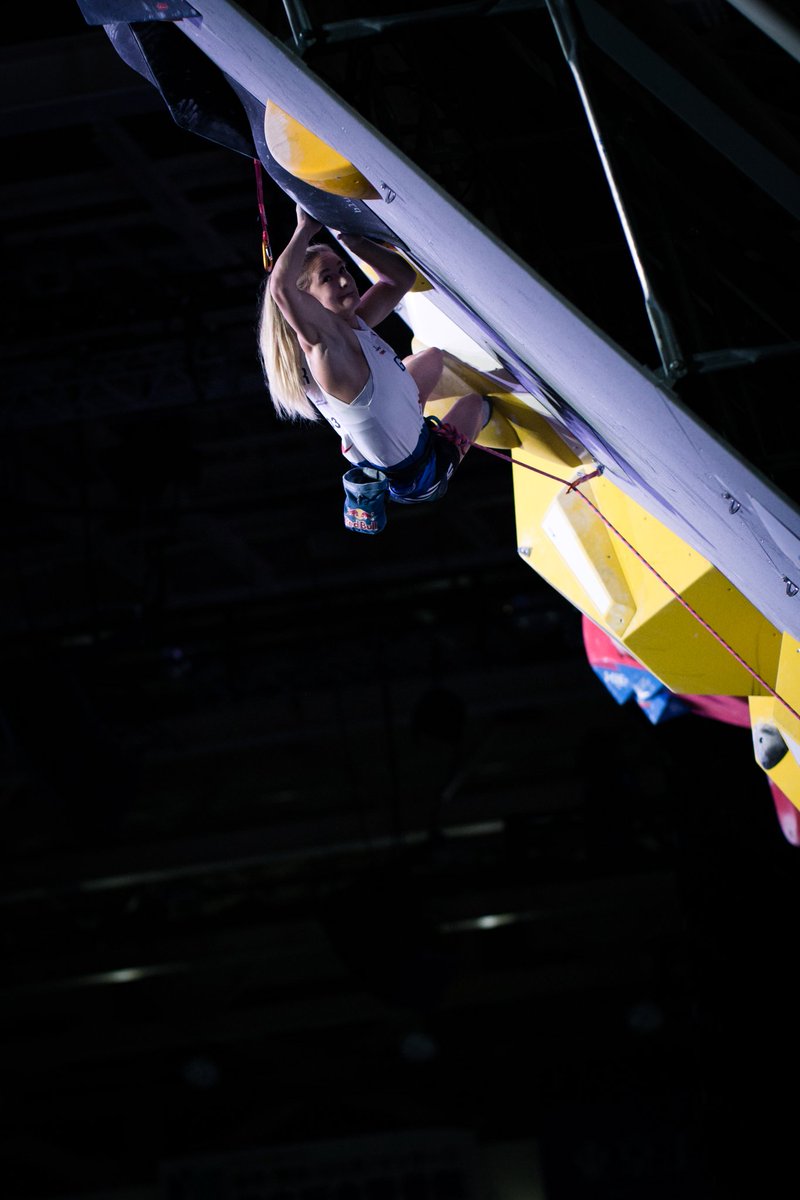 gb_climbing's tweet photo. 20 become 8 tomorrow as the #IFSCwch Combined Qualification event gets underway to sort those all important Olympic places out on Tuesday's final. @shaunacoxsey is in the mix for @gb_climbing and we will keep you posted of the action throughout the night! #goshauna https://t.co/LTy7N0ycf3