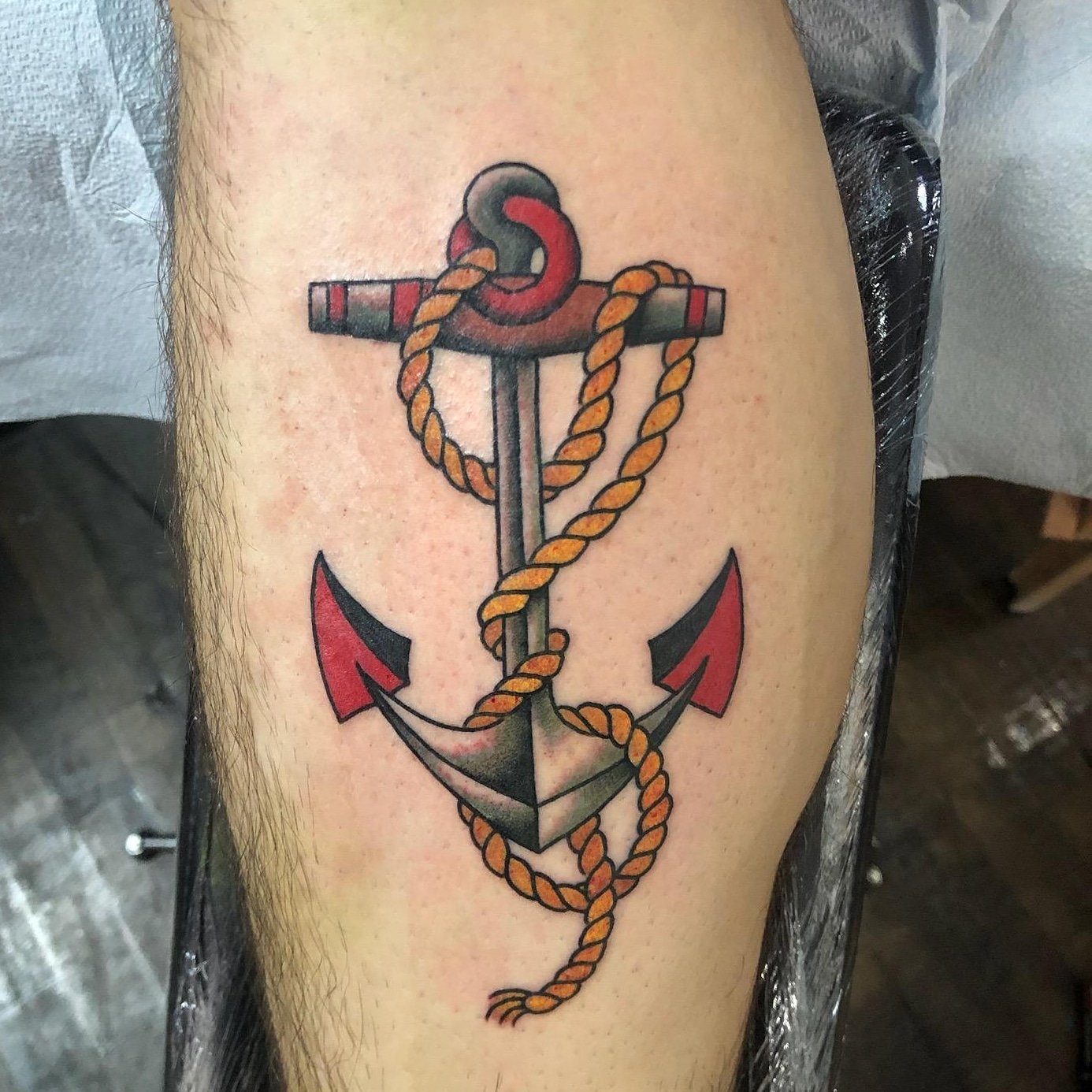 Sailor Jerry Anchor Tattoos