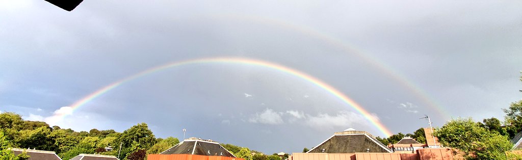 Double #GlasgowPride rainbow.