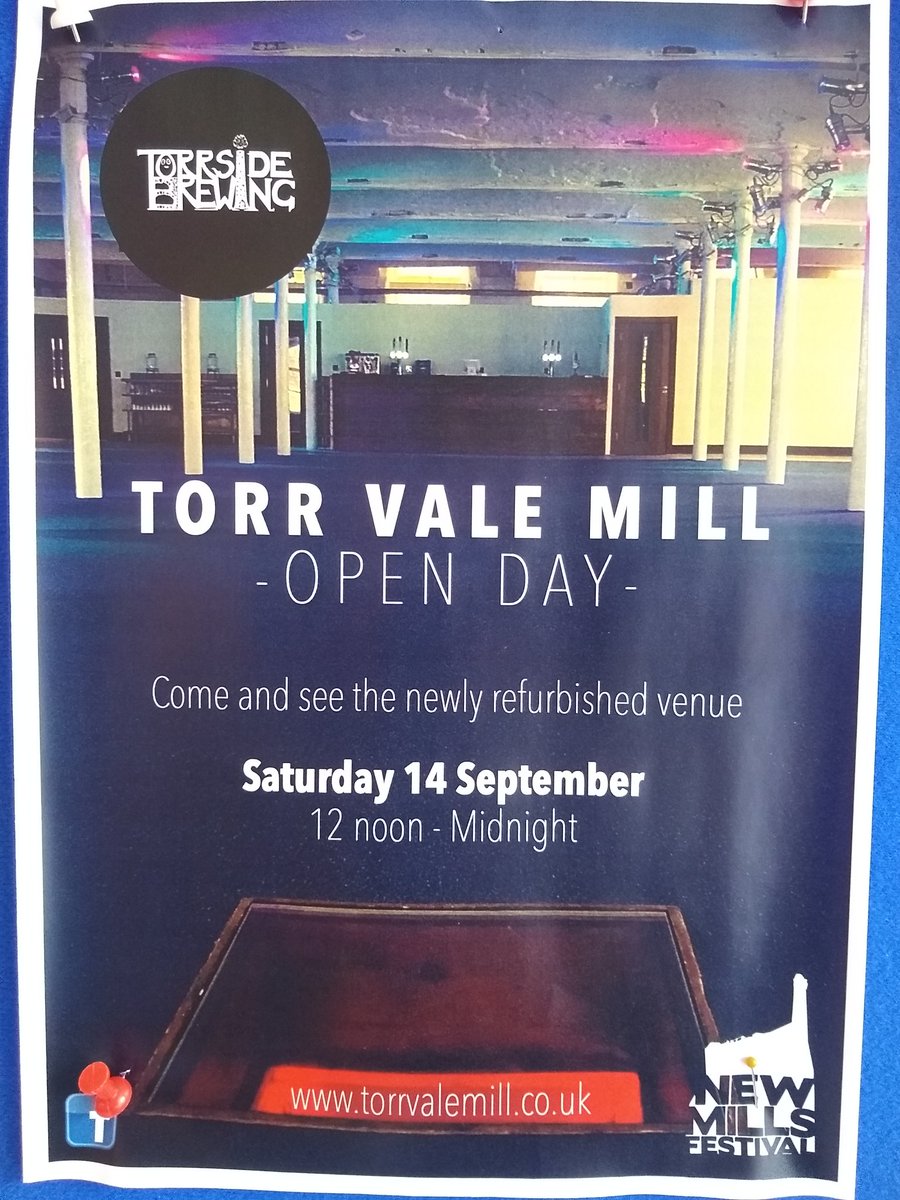 Torrside Brewing (@torrside) on Twitter photo Next month, we'll be taking our pop-up tap down into the Torrs, and putting on a mini beer festival as part of an open day at the spectacular <a href="/torrvalemill/">Torr Vale Mill</a>. Beer list coming soon! Next month, we'll be taking our pop-up tap down into the Torrs, and putting on a mini beer festival as part of an open day at the spectacular <a href="/torrvalemill/">Torr Vale Mill</a>. Beer list coming soon!