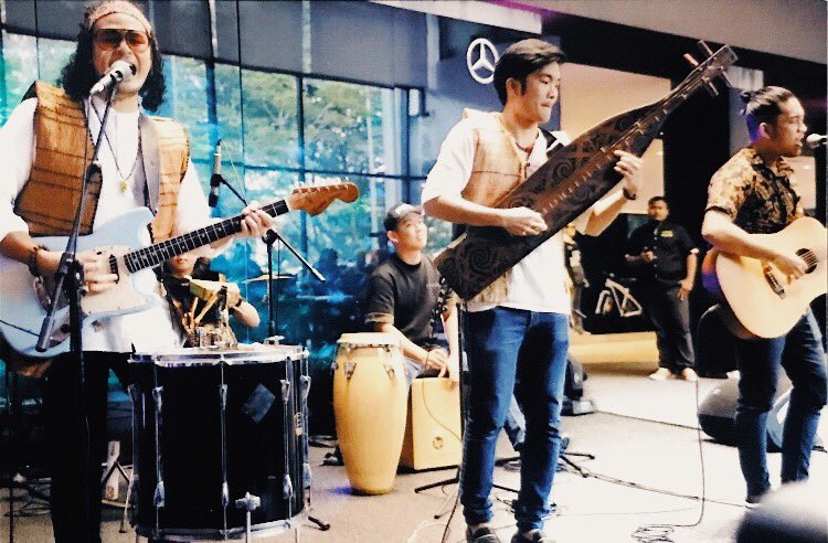 wearemeruked's tweet photo. First gig went well! Thanks for all the support. Big ups to Cycle & Carriage Mercedes for inviting us. On to the next one! Catch ya in 2 weeks time KL #meruked https://t.co/EmmxUbu61X