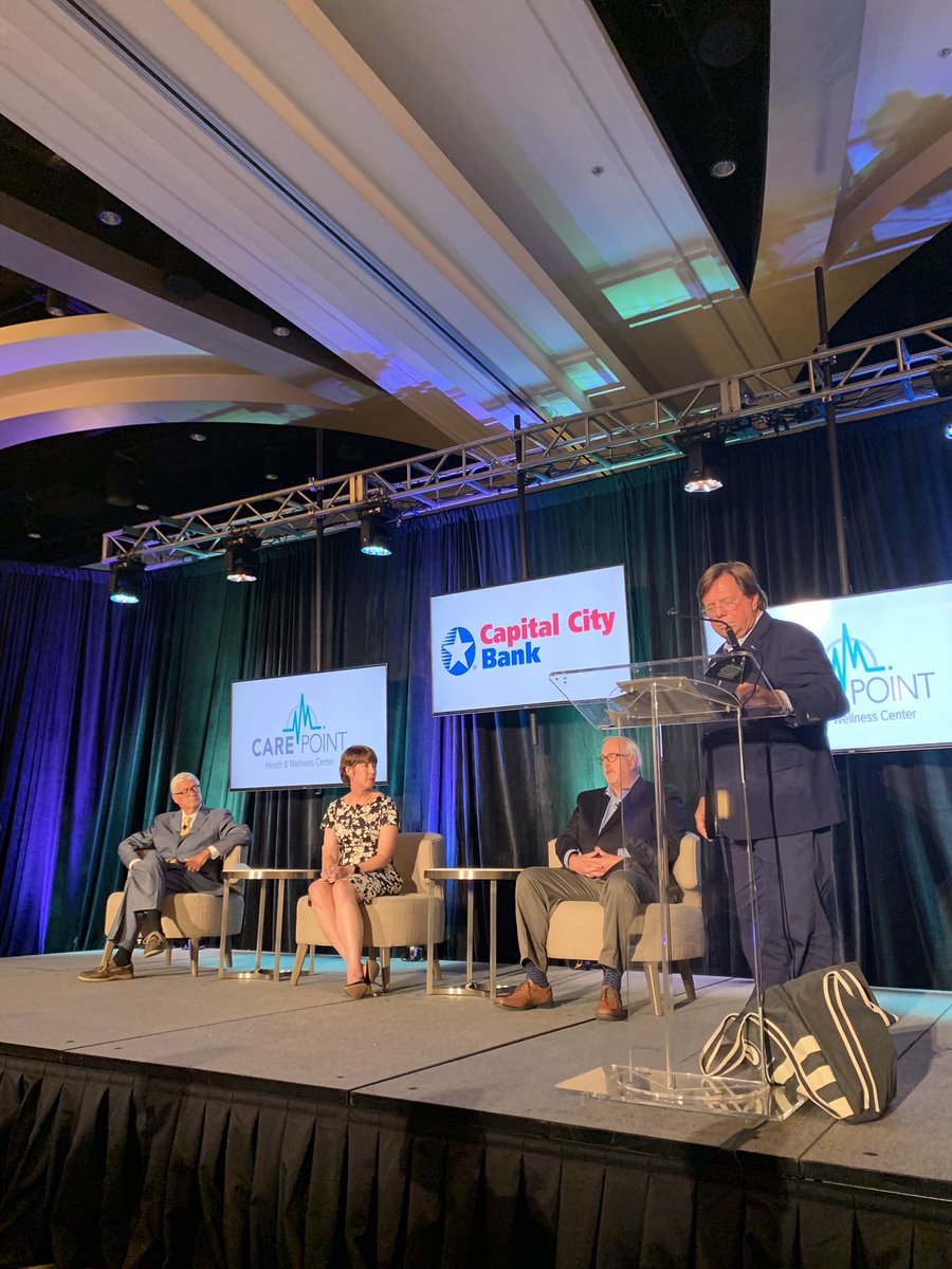 TalChamber's tweet photo. Moving discussion this afternoon with the leaders from the #Rebuild850 organization to talk about recovery efforts almost a year after Hurricane Michael struck our area. @RonSachsFla @GwenGraham #TLHACC19 https://t.co/goKemEhmkJ