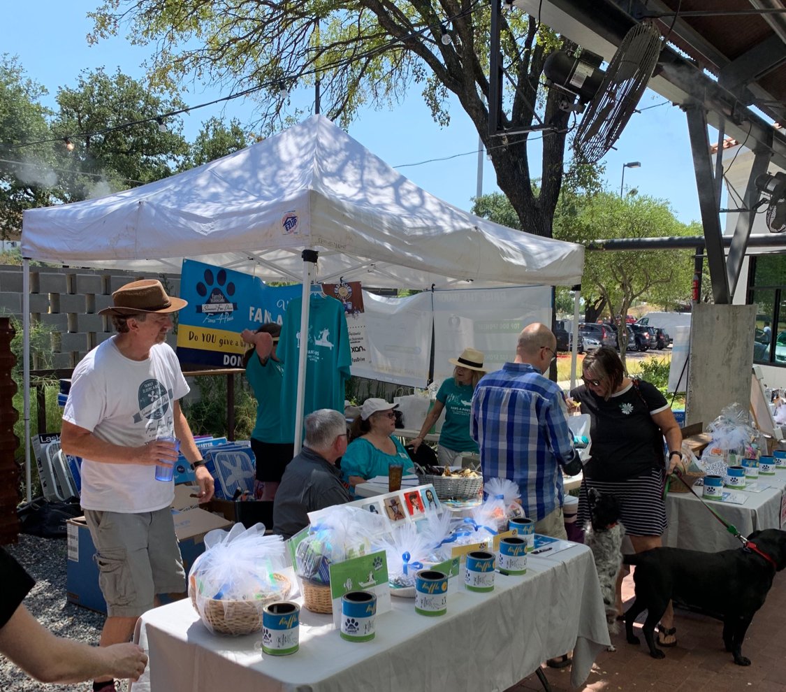 KXAN_News's tweet photo. We’re at Easy Tiger at the Linc for #Fans4Paws! Enjoy great food, drinks and music, and help Central Texas families stay cool this summer by donatIng fans! — And bring your doggos! 🐶 https://t.co/dcca6iJo34