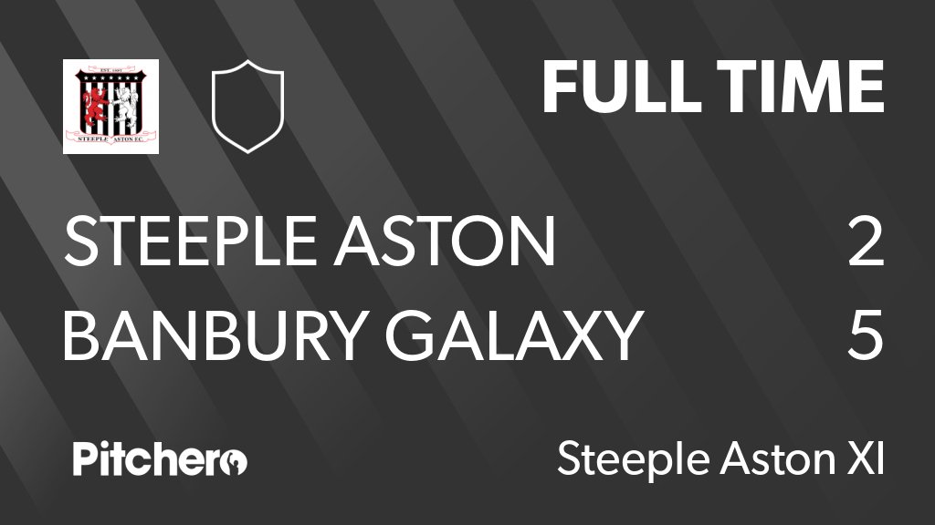 SAFC1897's tweet photo. FULL TIME: Steeple Aston 2 - 5 Banbury Galaxy
#STEBAN #Pitchero
https://t.co/BvVU66iV8H https://t.co/iBCyQm5BF0
