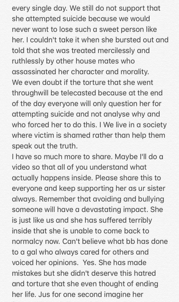 UFTVcommanders's tweet image. Actress nalini's daughter who worked inside vijay television explaining about #madhumitha suicidal attempt..
Who are the reason for her depression..
Kakkoos gang is the reason for her mental torture who teased her badly abt her character.. 

#BiggBossTamil3
