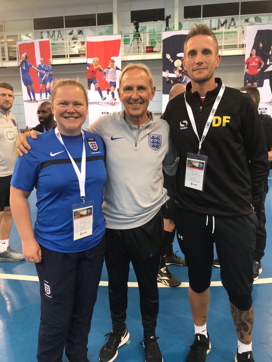SomersetFA's tweet photo. Some of our dedicated grassroots coaches & mentors enjoyed a coaching masterclass with @sturge_p at @StGeorgesPark today. โฝ๏ธ https://t.co/fAB2y5CgW4