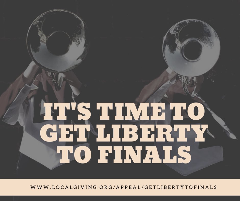 Liberty are getting ready to take our young corps to the UK Drum Corps Championships &amp; the British Youth Band Association Finals
We’ve got to move the band 370 miles and need to get each mile sponsored for £5. Every mile sponsored makes a huge difference!
localgiving.org/getlibertytofi…