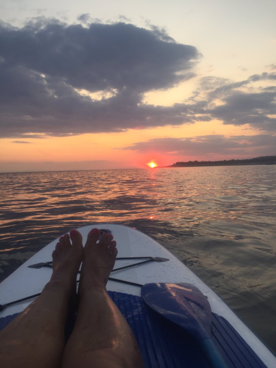 Paddle board sunset in Astris Thassos #sunset #paddleboard #paddleboarding #sunsetatsea #livingthedream #livingthelife #happinessis #sunsetchasers #sunsetchaser #over50 #over50blogger