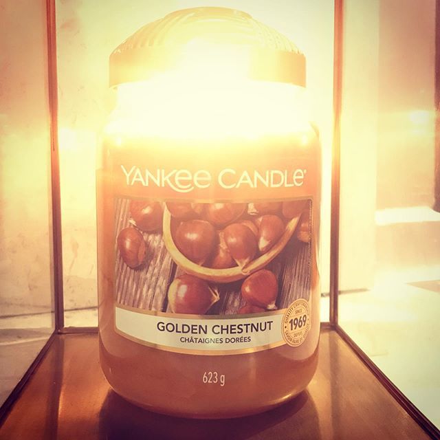 Starfury's tweet photo. New burn for this rainy evening. 😊#yankeecandle #yankee #goldenchestnut #farmersmarket #yc #candle #largejar #housewarmer #illumalid #summer #europe #wax #aromatic #qvcuk https://t.co/V4Uo6w7xla https://t.co/Suo9rtEMM9