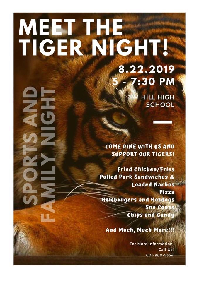 I hope to see you all there!  #TigerPride #WeAreJPS