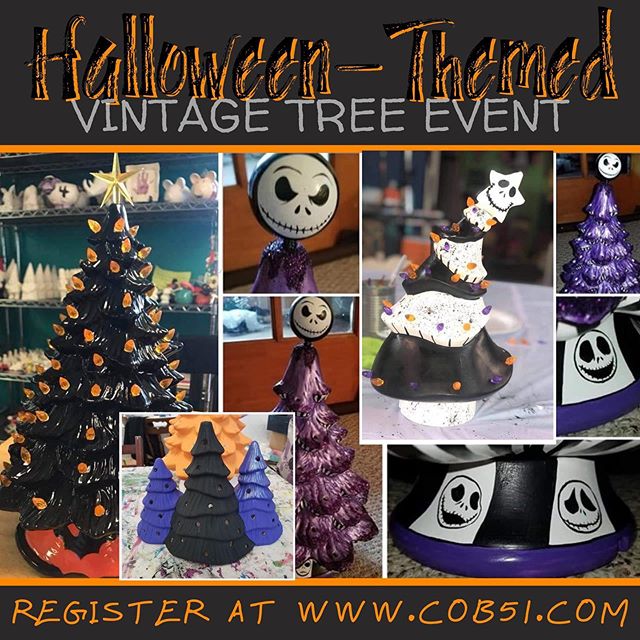 Friday Sept 14th and Saturday Sept 15th! Get your tickets now, they are selling fast!! #jackandsall #nightmarebeforechristmas #vintagechristmastree #cob51 #awesomeart #thingstodoinwestminster