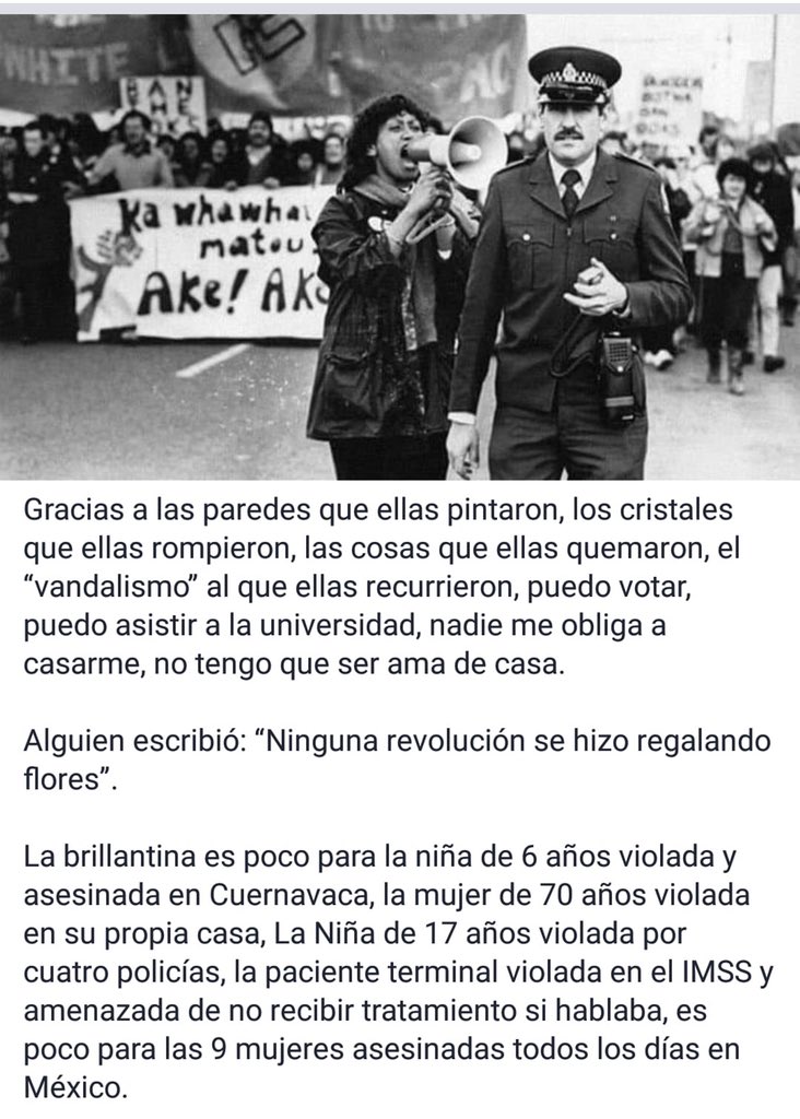 CYN_AR's tweet photo. Por qué se indignan por monumentos y vidrios rotos? Indígnense por las  mujeres ultrajadas y violadas! Bravo! Yo sí aplaudo esta lucha! Como sea que se tenga que luchar 👊🏻 https://t.co/j64jnkDImG