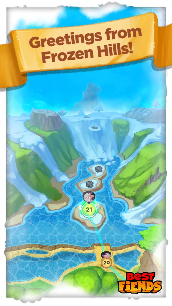 straightclassie's tweet photo. Gate Opened! Bring on the Frozen Hills in #BestFiends - Download FREE - https://t.co/vlSGWrQM7K via @bestfiends https://t.co/750pWShVIb