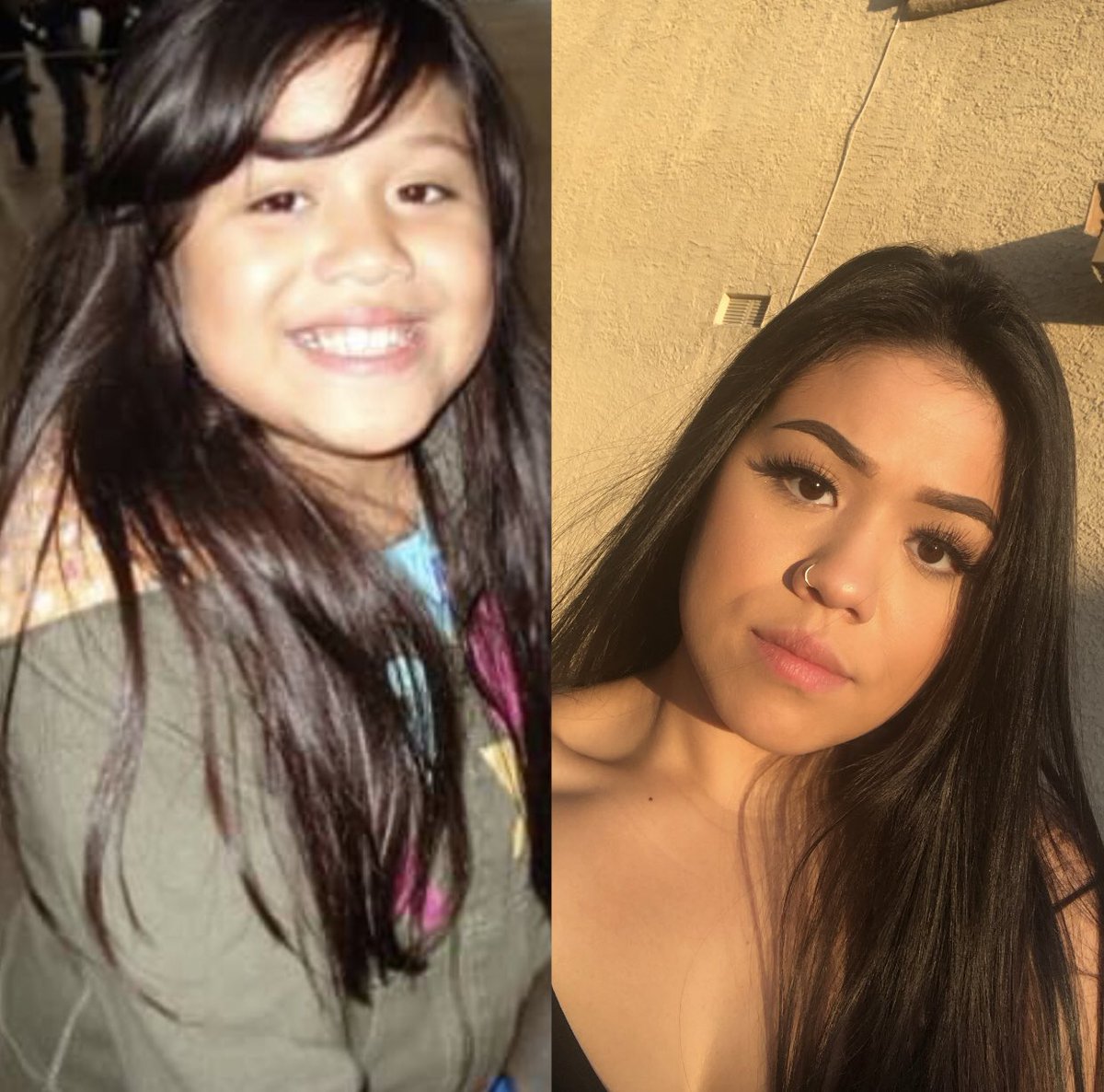 chaarrlizeee's tweet photo. Then vs NOW https://t.co/vPXrFYvIuK