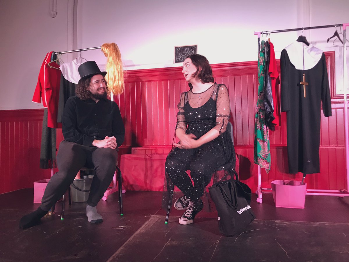 Great show! <a href="/millerandsalmon/">Miller & Salmon</a> anyone who loves sketch comedy I would recommend! #MakeYourFringe <a href="/edfringe/">Edinburgh Festival Fringe</a> 🎤🥂#millerandsalmon #comedyshow #sketchshow