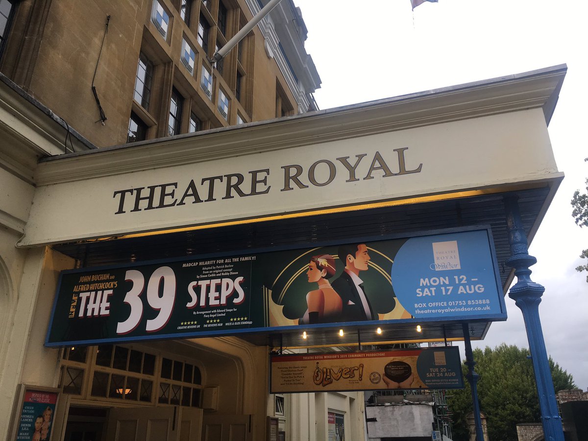 BeyondWestEnd's tweet image. Let the games begin @Barn39Steps @TheatreWindsor @theBarnTheatre #39Steps