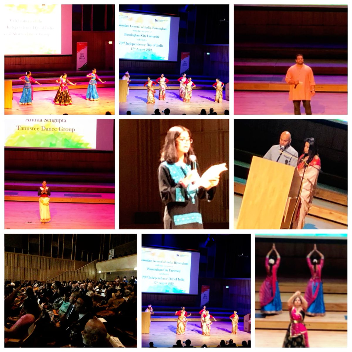 CGI_Bghm's tweet photo. Celebrating the #Patriotic fervor with alluring performances by  the vivid diaspora of #Midlands &amp; #NorthEngland representing India’s diverse &amp; deep cultural heritage! Celebrating #IndiaIndependenceDay @SouthAsianDance @sampad_arts @RamLakha @CllrRajMehta @HCI_London https://t.co/yUNinnSmPB