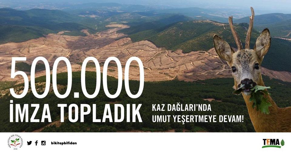 Kaz Dağları’nda umut yeşertmeye devam etmek için sen de imzala, paylaş, destek ver. İmza için👉chng.it/KnJtcDWKsF
#KazDağlarıHepimizin, #KazdaglarınaDokunma, #BirKitapBirFidanOrg.