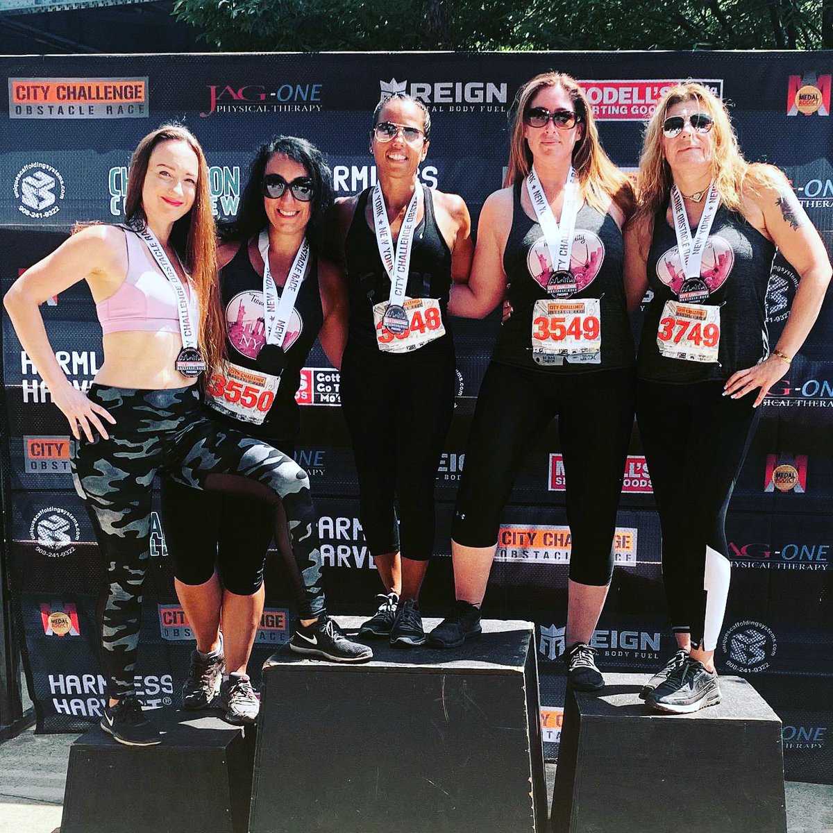 TeamBettyNYC's tweet photo. Conquered @citychallengerace in the name of @rememberbetty and our amazingly courageous sisters battling breast cancer. Donations are still coming in—thank you!!! https://t.co/fKcmmyn6tF #TogetherWeAreStronger 💞 https://t.co/grTOxsQdb7
