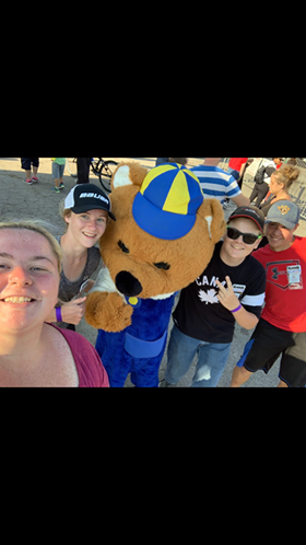 Even our volunteers are having fun!  What are you waiting for!  Head over to the corner of Ross St. and Talbot St. for a great time!