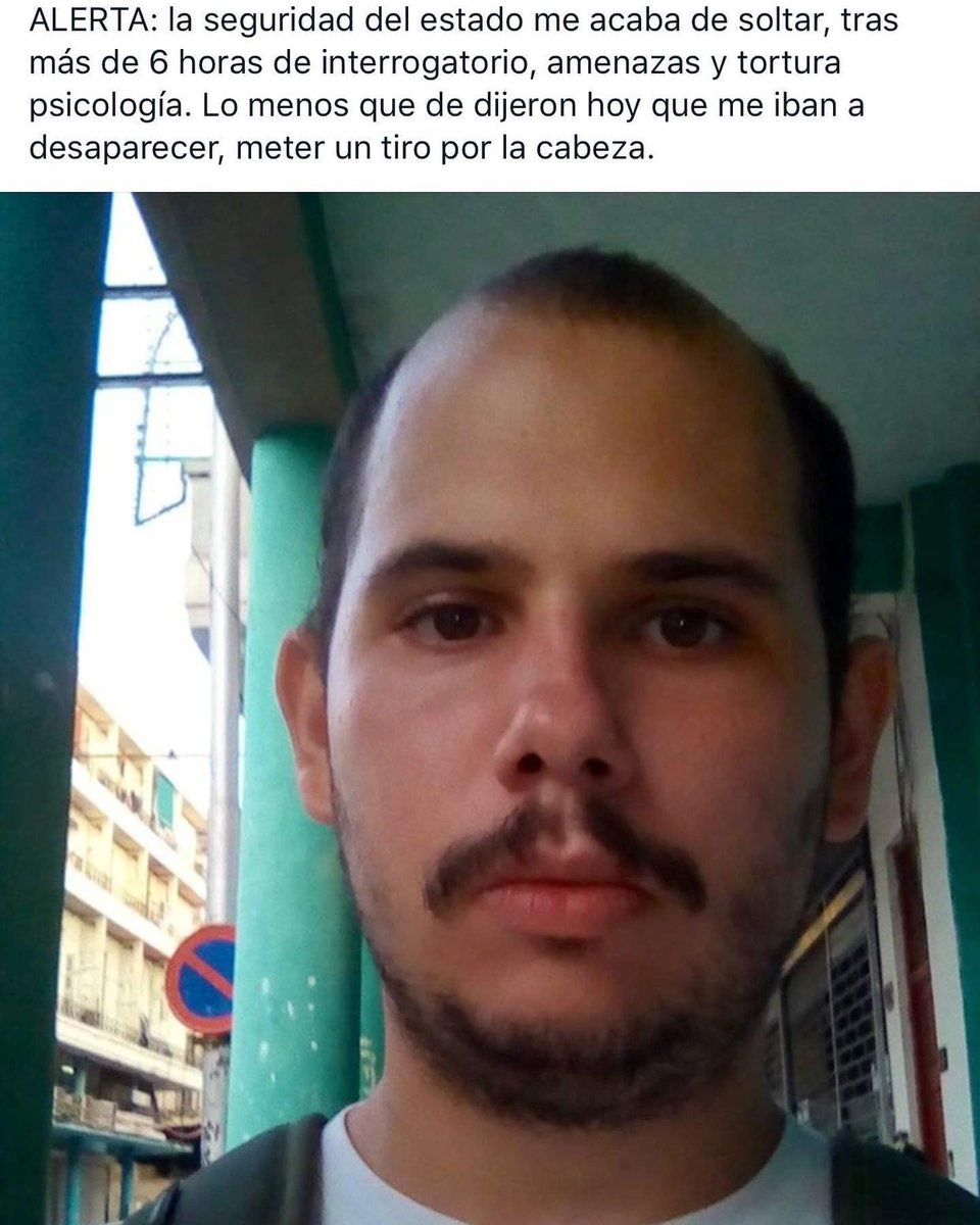 vozdelafnca's tweet image. #Habana Abu Duyanah periodista de #ADN Cuba, denuncia redada contra artistas cubanos que se solidarizan con #SNET, red inhalámbrica privada más grande #Cuba. La comunidad de usarios planificaba manifestarse hoy frente al Ministerio de Comunicaciones
#LaBanderaEsDeTodos