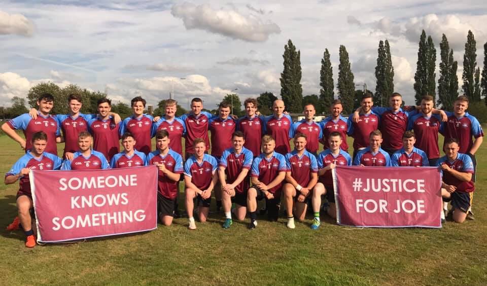 StColmcillesGAC's tweet photo. #JusticeForJoe 💚❤️ https://t.co/iZwNrsDRXW