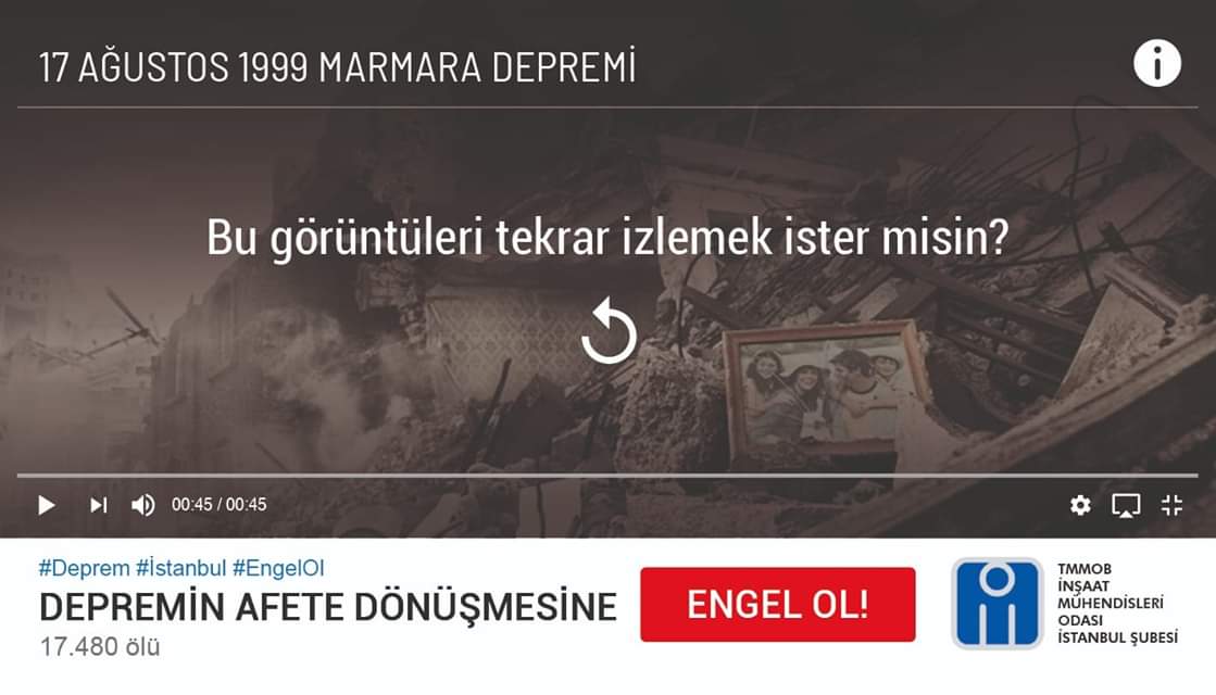 imoistanbulsube's tweet photo. Engel Ol ! 
#EngelOl #17ağustos1999 #deprem #afet #istanbul  #afeteengelol #imoistanbul  #imo #tmmob #mühendis  #inşaatmühendisi #turkey #türkiye #afad #ibb #çevrevesehircilikbakanligi #kızılay #umke #insaat #insaatmuhendisi #DepreminAfeteDönüşmesineEngelOl https://t.co/LfkqebKyBK