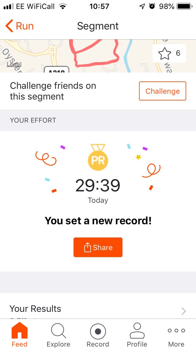 BarbaraMolony's tweet photo. Super proud of my 5k PB today at #BrooklandsParkrun @parkrun #WeActiveChallenge2019 #ResearchersActive #AHPsActive https://t.co/FxF8vCT3yi