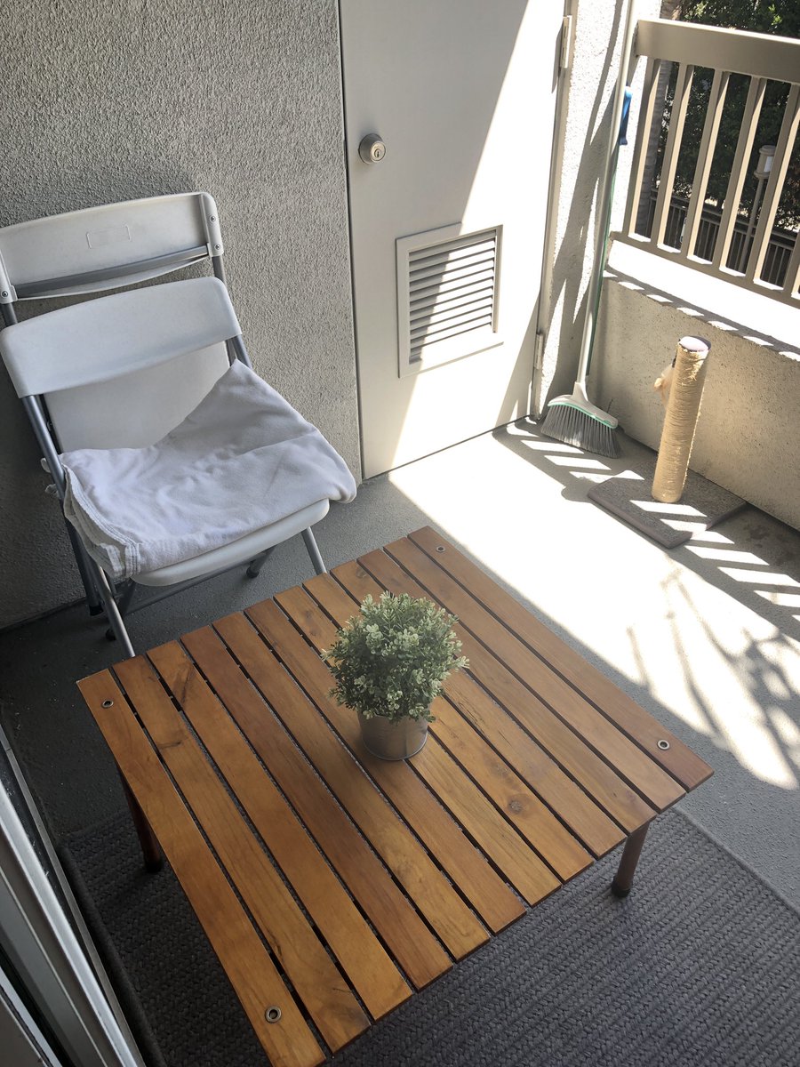 julsarthur's tweet photo. Decluttering is so satisfying 💕😍 #balconyproject https://t.co/xNqyhjuQUq