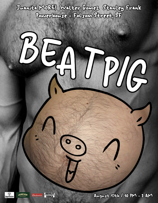 sfPOWERHOUSE's tweet photo. It's all the things.... BEATPIG tonight with @juanitamore @wgomezjr Stanley Frank and the #pigcrew!! https://t.co/epRR3NDiyW